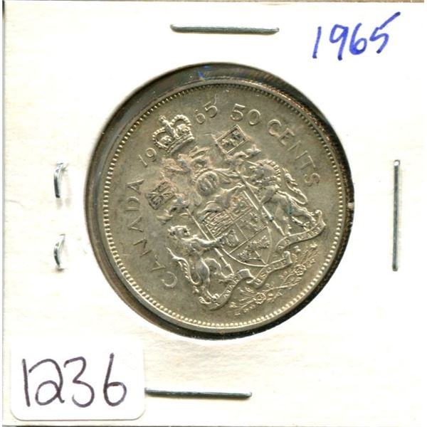 1965 Canada 50¢ fifty cents
