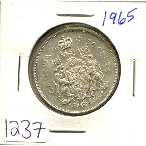 1965 Canada 50¢ fifty cents