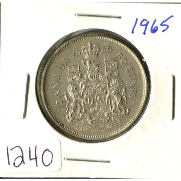 1965 Canada 50¢ fifty cents