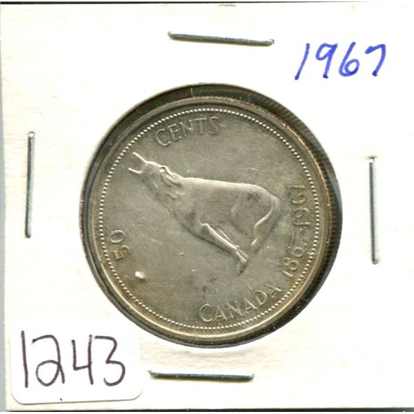 1967 Canada 50¢ fifty cents