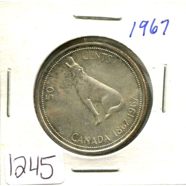 1967 Canada 50¢ fifty cents