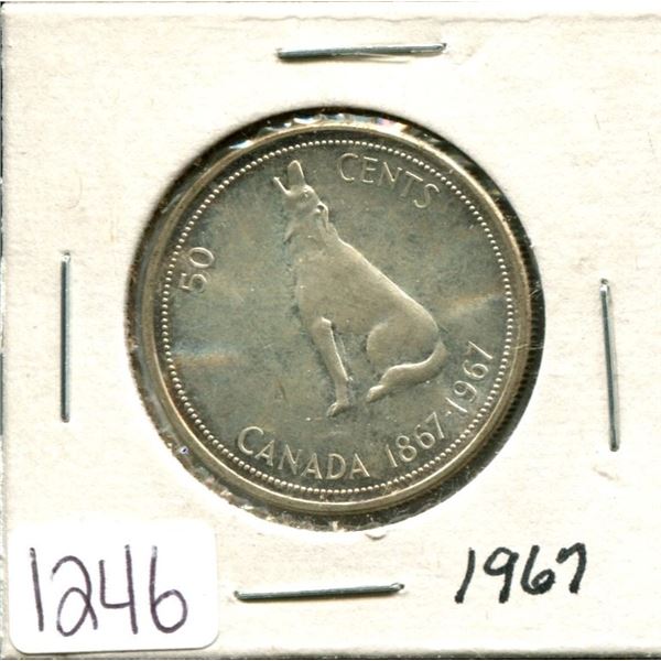 1967 Canada 50¢ fifty cents
