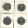 Image 2 : 4 Canada 50¢ fifty cent coins - 1969, 1972, 1973, 1974