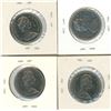 Image 2 : (4) Canadian 50 Cent Coins 1974