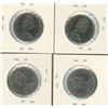 Image 2 : (4) Canadian 50 Cent Coins 1974