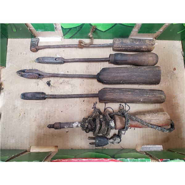 lot of soldering tools