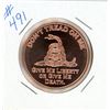 Image 2 : Copper .999 Fine USA Don’t Tread On Me Coin