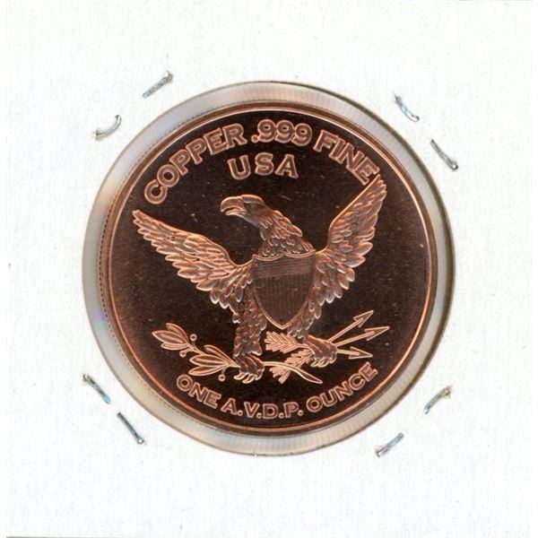 Copper .999 Fine USA Coin (Panda)