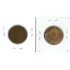 Image 2 : 2 1909 Canadian One Cent Coins