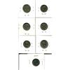 Image 2 : (7) Canadian Nickels 1934-1979
