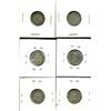 Image 2 : (6) Canadian Dimes 1919-1939