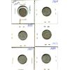 Image 1 : (6) Canadian Dimes 1943-1958