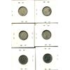 Image 2 : (6) Canadian Dimes 1963-1971