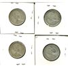 Image 2 : (4) Canadian Quarters 1965-1968