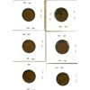 Image 2 : (6) Canadian Pennies 1940-1945