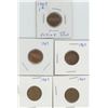 Image 1 : (5) Canadian Pennies 1967
