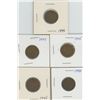 Image 1 : (5) Canadian Pennies 1940-1946
