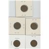 Image 2 : (5) Canadian Pennies 1940-1946