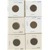 Image 1 : (6) Canadian Pennies 1940-1945