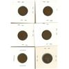 Image 2 : (6) Canadian Pennies 1940-1945