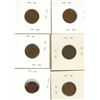Image 2 : (6) Canadian Pennies 1947-1953