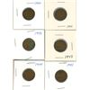 Image 1 : (6) Canadian Pennies 1940-1945