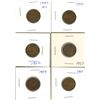 Image 1 : (6) Canadian Pennies 1947-1960