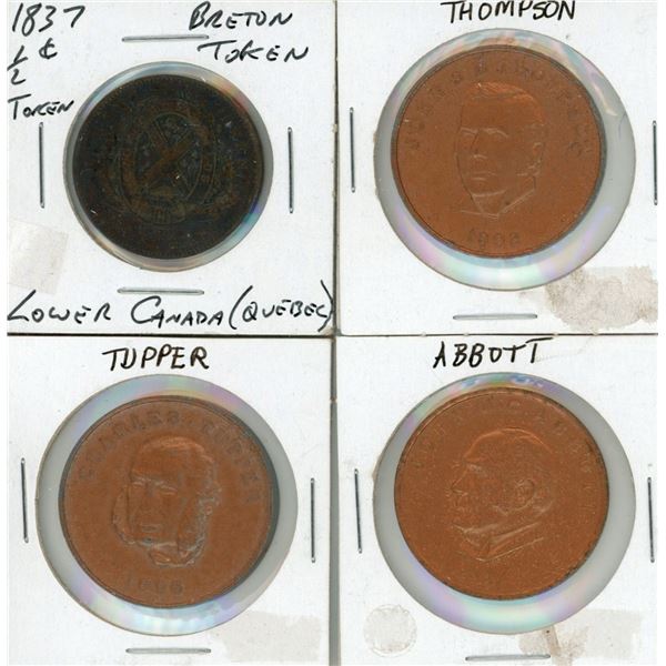 (4) Tokens 1837-1896