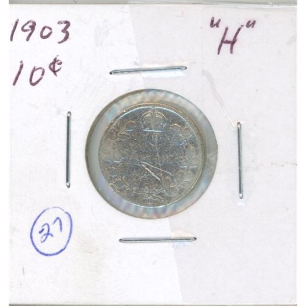 1903 Canadian Dime