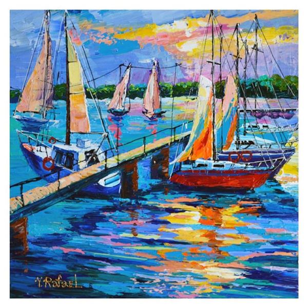Sailboats at Rest by Rafael Original