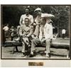 Image 1 : Framed Ron Watts Collection Golfing Photograph, Golfers