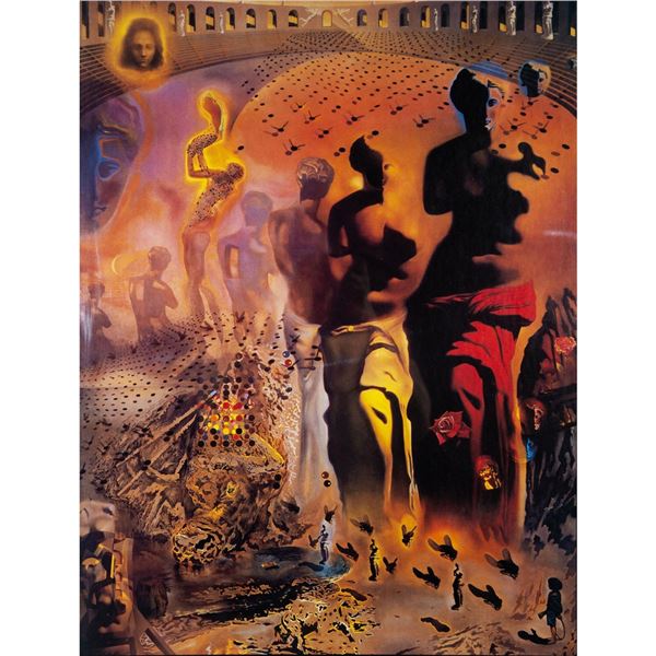 After Salvador Dali Lithograph, Hallucinogenic Toreador