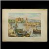 Image 4 : 3pc Watercolor Prints, Landmarks of France