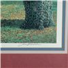 Image 4 : Framed Jim Harrison Colored Lithograph, Trees