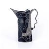 Image 2 : Mia Tyson Modernist Ceramic Pitcher with Figural Study