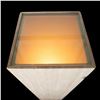 Image 3 : 39"H LIGHTED MARBLE PEDESTAL STAND