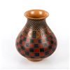 Image 2 : Native American Pottery Vase Polychrome Geometric Design