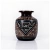 Image 1 : Signed Native American Pottery Vase with Pattern
