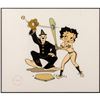 Image 1 : King Features Framed Serigraph Cel, Betty Boop Baseball