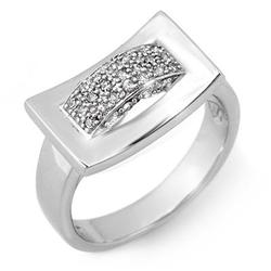 FAMOUS 0.25ctw ACA CERTIFIED DIAMOND BAND WHITE GOLD