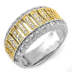 BRIDAL 0.65ctw ACA CERTIFIED DIAMOND ANNIVERSARY BAND