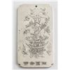 Image 1 : Vintage Chinese Metal Plaque Pendent