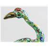 Image 2 : Chinese Cloisonne Crane with Stand Qing