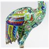 Image 3 : Chinese Cloisonne Crane with Stand Qing
