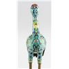 Image 5 : Chinese Cloisonne Crane with Stand Qing