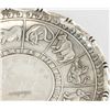 Image 3 : Chinese Engraved Zodiac Silver Plate with Coin