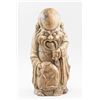 Image 1 : Large Chinese Bamboo Carved Lucky Man