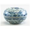 Image 1 : Chinese Blue and White Dragon Round Box