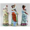 Image 2 : Set of Three Chinese Fu Lu Shao Statue