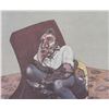Image 3 : British Litho 77/100 Signed "Francis Bacon"